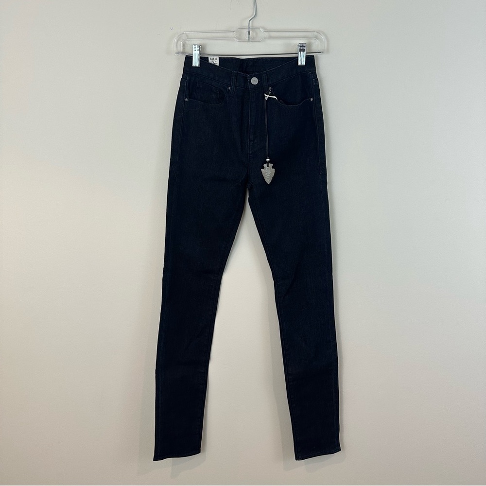 Soldier and Brave Dark Wash High Rise Skinny Jeans Dark Wash NWT Size 25